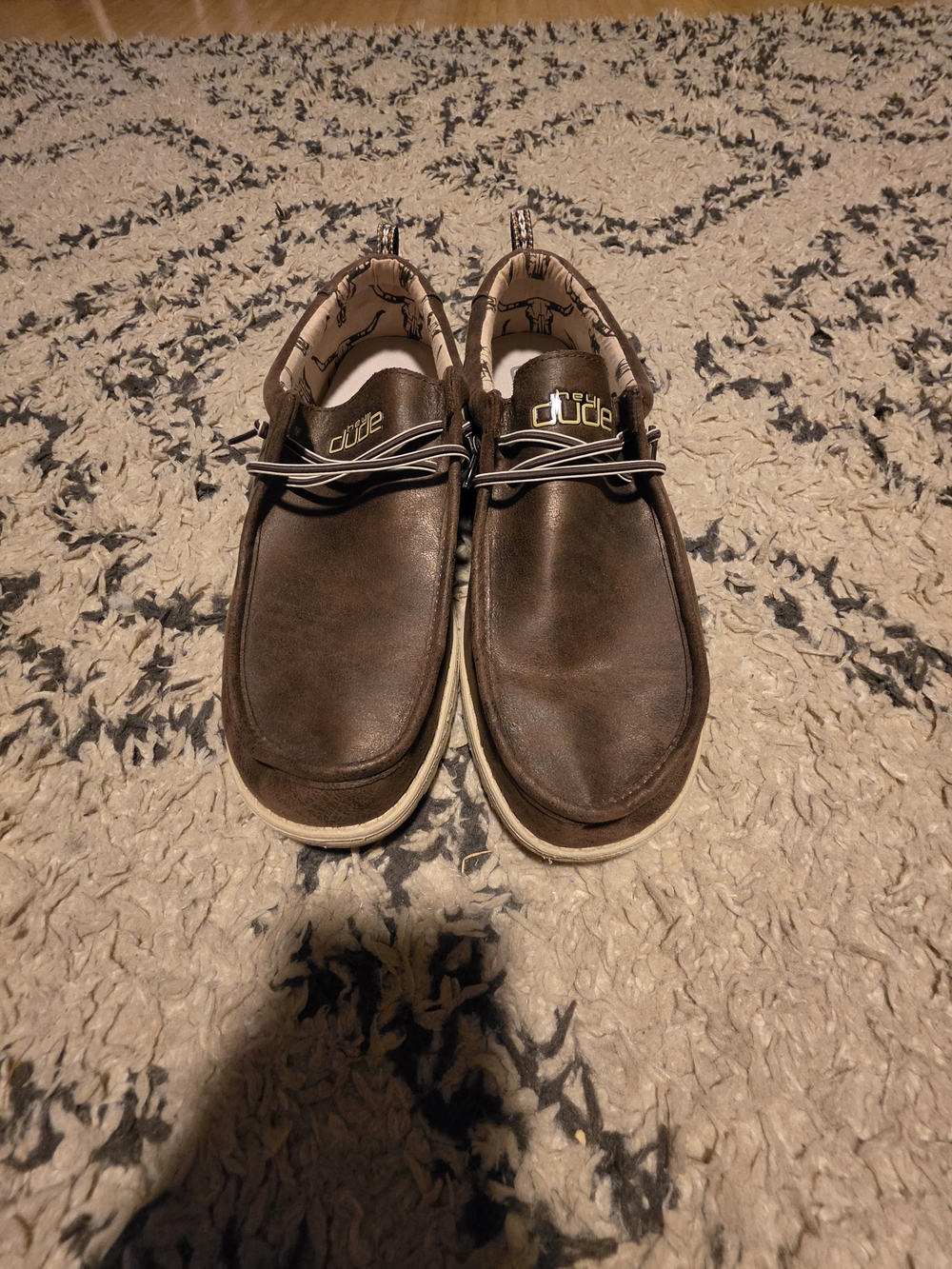 Hey Dude Brown Men's Casual Slip-On Shoes